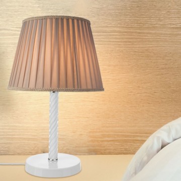 Lampada da tavolo Piray ASZ1277 vetro bianco