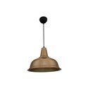 Lampada a sospensione Tampa ASZ1343 con diffusore bronzo