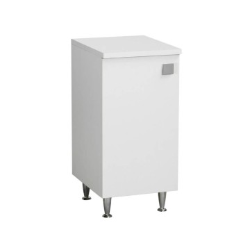 Base cucina bianca 40x50x87h cm, anta sinistra | ToscoHome
