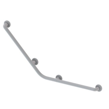 Corrimano angolare di sicurezza per bagno 113x55,5 KV1301 bianco
