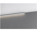 Profilo illuminazione LED Walk bagno 1000 mm nero opaco