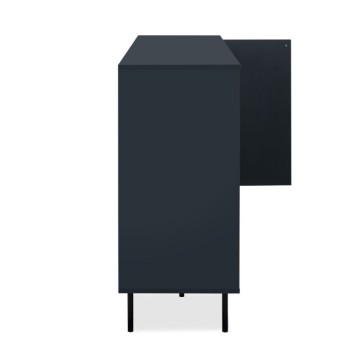 Credenza blue navy 4 ante Caracas51A 180X40X90H