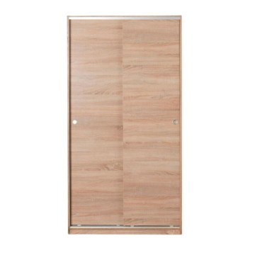 Armadio 2 ante scorrevoli 5 ripiani SWD4352023 rovere