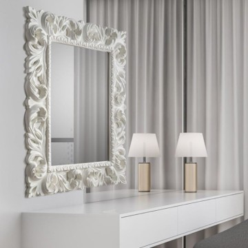 Specchiera bianco opaco 101x82h Madrid