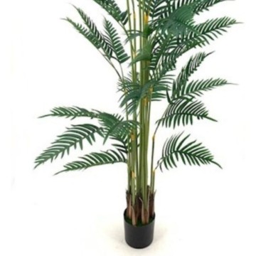 Pianta artificiale Palma Areca 180h con vaso