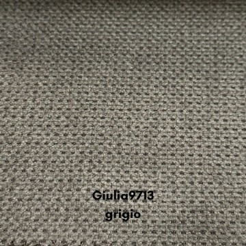 Divano con penisola contenitore grigio ComoII tessuto giulia9713