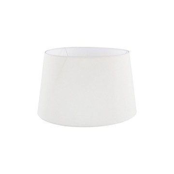 Lampada da terra treppiede noce con paralume Tripod bianco DECONOCE2736