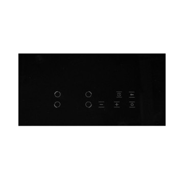 Piano cottura 60 cm induzione con 4 zone colore nero - Samet Etna60