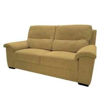 Divano 3 posti NewVertigo tessuto senape Pegasus45 230x90x105h