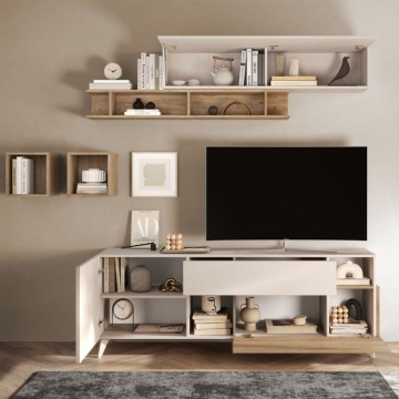Mobile porta tv cashmere e cadiz Marion 180x42x67h