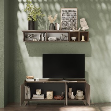 Mobile porta TV 3 ante Polan brozo e mercure 181x42x72h