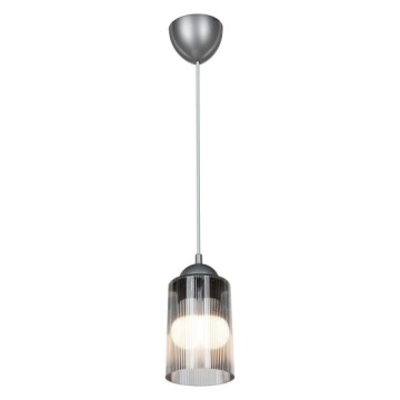 Lampada da soffitto con paralume cilindrico in plastica fumè Optical ASZ1027