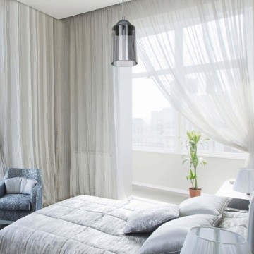 Lampada da soffitto con paralume cilindrico in plastica fumè Optical ASZ1027