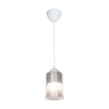 Lampada da soffitto con paralume cilindrico in plastica trasparente Optical ASZ1025