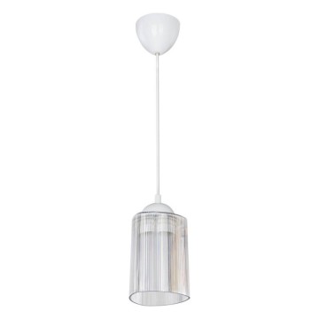 Lampada da soffitto con paralume triangolare in plastica trasparente Optical MDL4125