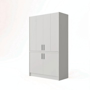 Cucina a scomparsa completa di elettrodomestici Fold bianco 125