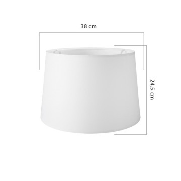 Paralume tessuto nero Deco MDL3566