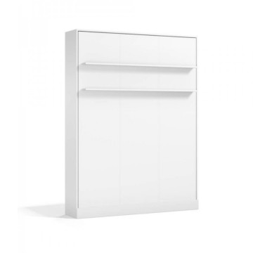 Letto matrimoniale a scomparsa Primer bianco 164x38x221H