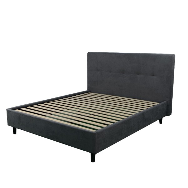 letto matrimoniale grigio toscohome