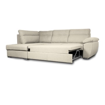 Divano angolare penisola sinistra letto estraibile Kendall3 colore beige barrel04