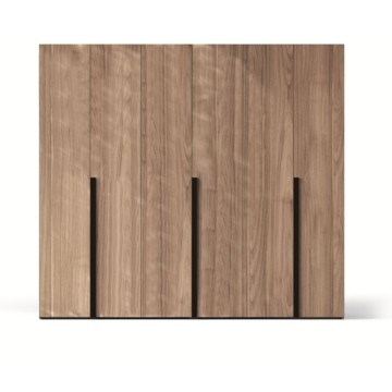 Armadio 6 ante battenti noce america Coco 276x60,3x250h