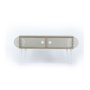 Porta TV Ilia rovere 106x30x48H MT190122