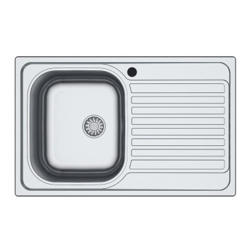 Cucina monoblocco bianco frassinato Zagabria 120