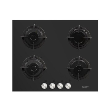 Cucina angolare 180x160 con penisola reversibile colore bianca e nera Matera
