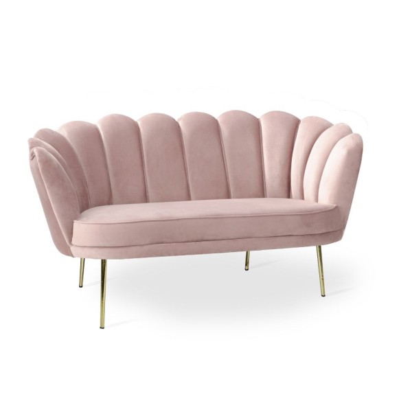 divano conchiglia rosa