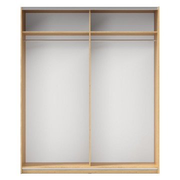 Armadio 2 ante scorrevoli rovere con specchio Zegna 170x59.2x205H