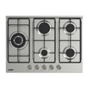 Piano Cottura gas 5 fuochi 70 cm acciaio inox Samet Ercole2