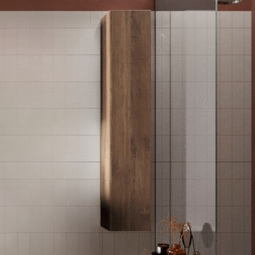 Colonna bagno sospesa colore rovere mercure Jupiter1 26x25x138H