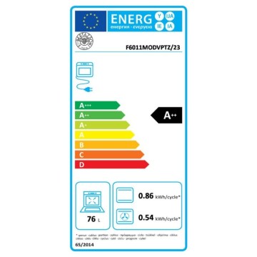 Forno a vapore incasso pirolitico Bertazzoni F6011MODVPTZ colore zinco classe A++
