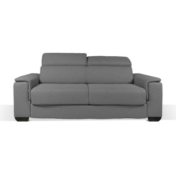 Divano letto colore grigio Mercurio 3 posti 210x94x90H