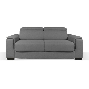 Divano letto colore grigio Mercurio 3 posti 210x94x90H