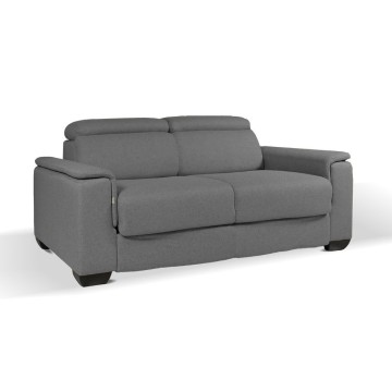 Divano letto colore grigio Mercurio 3 posti 210x94x90H