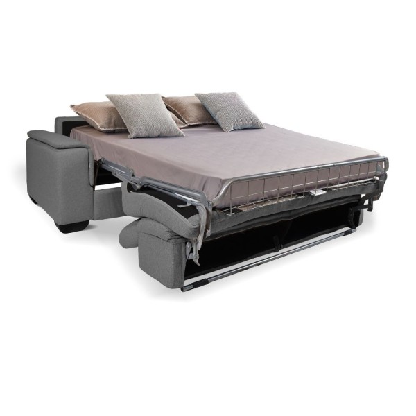 divano letto 2 posti grigio