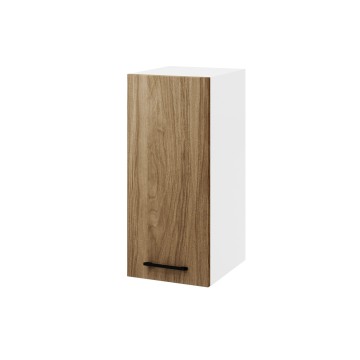 Pensile cucina con anta 30x32x72H colore noce naturale