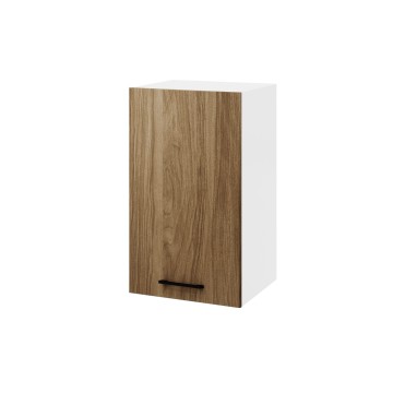Pensile cucina con anta 40x32x72H colore noce naturale