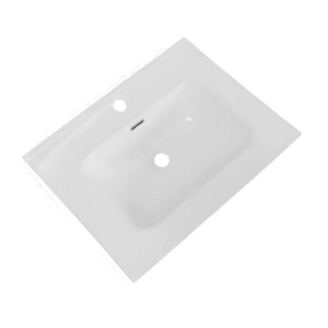 Mobile bagno sospeso colore verde oliva 2 cassetti Invicta 60x45x48H