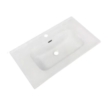 Mobile bagno sospeso colore verde oliva 2 cassetti Invicta 80x45x48H