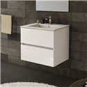 Mobile bagno sospeso Sevilla bianco 60x44.6x52H: eleganza e praticità per un bagno moderno