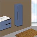 Colonna bagno sospesa Modular colore azzurro 35x30x120H