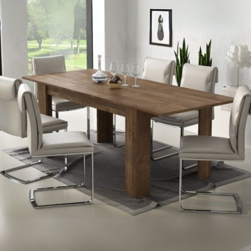 Tavolo allungabile noce Eastwood 160x88 cm - Ulrich | Toscohome