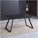 Tavolo Allungabile Shelton colore nero 160x90x76H: Stile, funzionalità e resistenza