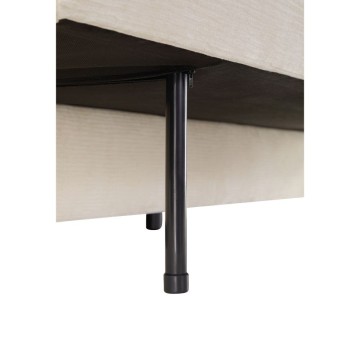 Divano Letto Ghide colore panna 217x86x95H:Comfort e Funzionalità
