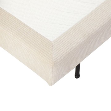 Divano Letto Ghide colore panna 217x86x95H:Comfort e Funzionalità