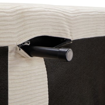 Divano Letto Ghide colore panna 217x86x95H:Comfort e Funzionalità