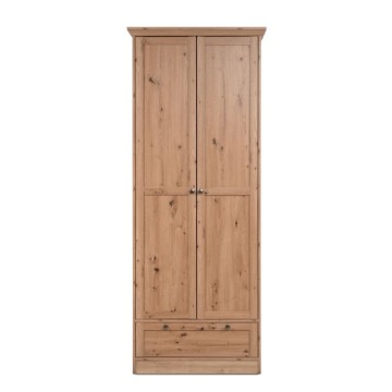 Armadio tuttopiani 2 ante e cassetto rovere anticato Timber40A  80x39x200H L'eleganza del legno, la funzionalità dello spazio