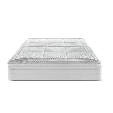Materasso Matrimoniale Dalila 160x190x30H cm - Doppio Strato di Molle Insacchettate e Memory Foam per un Comfort Superiore
